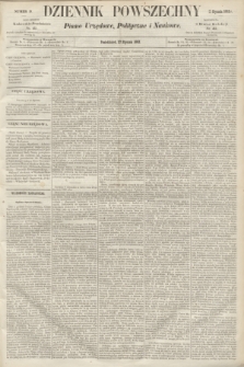 Dziennik Powszechny : Pismo Urzędowe, Polityczne i Naukowe. 1862, nr 19 (27 stycznia)