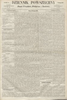 Dziennik Powszechny : Pismo Urzędowe, Polityczne i Naukowe. 1862, nr 20 (28 stycznia)