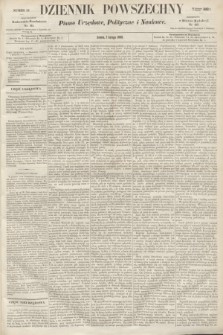 Dziennik Powszechny : Pismo Urzędowe, Polityczne i Naukowe. 1862, nr 24 (1 lutego)