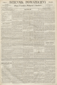 Dziennik Powszechny : Pismo Urzędowe, Polityczne i Naukowe. 1862, nr 70 (28 marca)