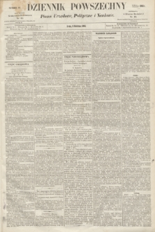 Dziennik Powszechny : Pismo Urzędowe, Polityczne i Naukowe. 1862, nr 80 (9 kwietnia)