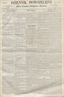 Dziennik Powszechny : Pismo Urzędowe, Polityczne i Naukowe. 1862, nr 153 (10 lipca)