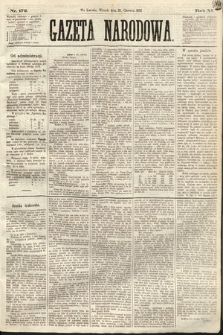 Gazeta Narodowa. 1872, nr 172
