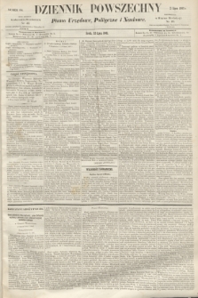 Dziennik Powszechny : Pismo Urzędowe, Polityczne i Naukowe. 1862, nr 164 (23 lipca)
