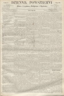 Dziennik Powszechny : Pismo Urzędowe, Polityczne i Naukowe. 1862, nr 170 (30 lipca)