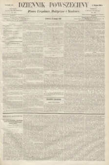 Dziennik Powszechny : Pismo Urzędowe, Polityczne i Naukowe. 1862, nr 187 (21 sierpnia)