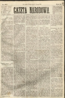 Gazeta Narodowa. 1872, nr 174