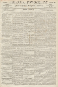 Dziennik Powszechny : Pismo Urzędowe, Polityczne i Naukowe. 1862, nr 230 (13 października)