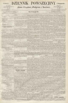 Dziennik Powszechny : Pismo Urzędowe, Polityczne i Naukowe. 1862, nr 232 (15 października)