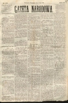 Gazeta Narodowa. 1872, nr 177