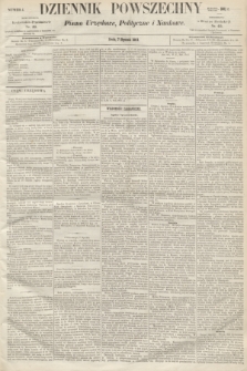 Dziennik Powszechny : Pismo Urzędowe, Polityczne i Naukowe. 1863, nr 4 (7 stycznia)