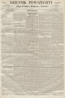 Dziennik Powszechny : Pismo Urzędowe, Polityczne i Naukowe. 1863, nr 14 (19 stycznia)