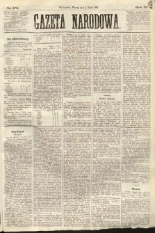 Gazeta Narodowa. 1872, nr 178