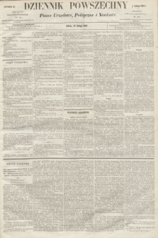 Dziennik Powszechny : Pismo Urzędowe, Polityczne i Naukowe. 1863, nr 36 (14 lutego)
