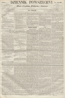 Dziennik Powszechny : Pismo Urzędowe, Polityczne i Naukowe. 1863, nr 74 (1 kwietnia)
