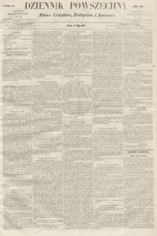 Dziennik Powszechny : Pismo Urzędowe, Polityczne i Naukowe. 1863, nr 109 (15 maja)
