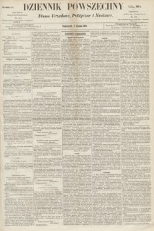 Dziennik Powszechny : Pismo Urzędowe, Polityczne i Naukowe. 1863, nr 174 (3 sierpnia)