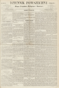 Dziennik Powszechny : Pismo Urzędowe, Polityczne i Naukowe. 1863, nr 208 (14 września)