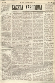 Gazeta Narodowa. 1872, nr 187