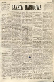 Gazeta Narodowa. 1872, nr 201