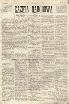 Gazeta Narodowa. 1872, nr 207