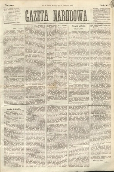 Gazeta Narodowa. 1872, nr 213