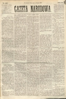Gazeta Narodowa. 1872, nr 221