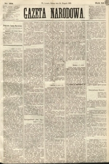 Gazeta Narodowa. 1872, nr 231