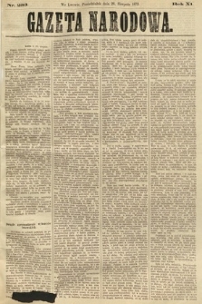 Gazeta Narodowa. 1872, nr 233