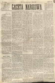 Gazeta Narodowa. 1872, nr 234