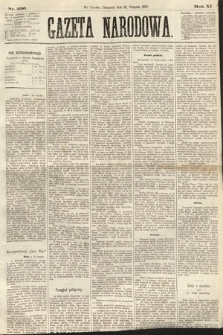 Gazeta Narodowa. 1872, nr 236