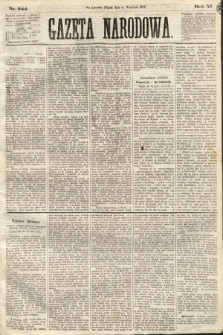 Gazeta Narodowa. 1872, nr 244