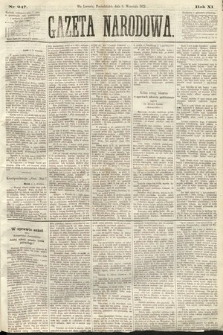 Gazeta Narodowa. 1872, nr 247
