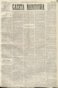 Gazeta Narodowa. 1872, nr 252