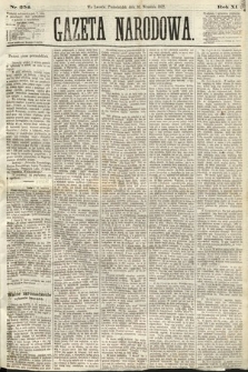 Gazeta Narodowa. 1872, nr 254