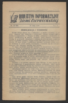 Biuletyn Informacyjny Ziemi Czerwieńskiej. R.4, nr 20 (28 maja 1944) = nr 86
