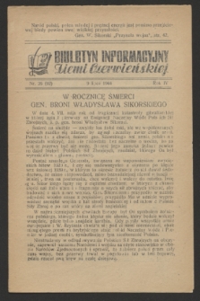 Biuletyn Informacyjny Ziemi Czerwieńskiej. R.4, nr 26 (9 lipca 1944) = nr 92