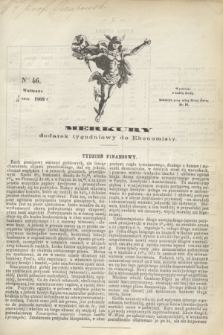 Merkury : dodatek tygodniowy do Ekonomisty. 1868, nr 46 (18 listopada)
