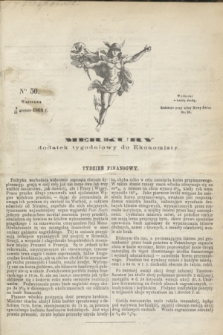 Merkury : dodatek tygodniowy do Ekonomisty. 1868, nr 50 (16 grudnia)