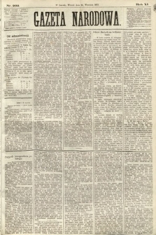Gazeta Narodowa. 1872, nr 262