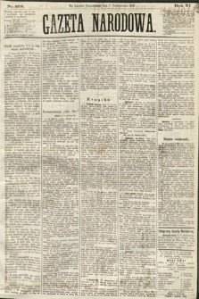 Gazeta Narodowa. 1872, nr 275