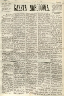 Gazeta Narodowa. 1872, nr 278
