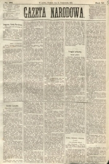 Gazeta Narodowa. 1872, nr 281