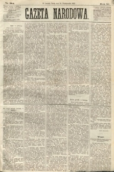 Gazeta Narodowa. 1872, nr 284