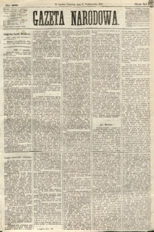 Gazeta Narodowa. 1872, nr 285
