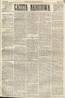 Gazeta Narodowa. 1872, nr 291