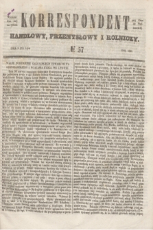 Korrespondent Handlowy, Przemysłowy i Rolniczy : wychodzi dwa razy na tydzień przy Gazecie Warszawskiéj. 1853, № 57 (21 lipca)