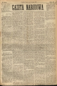 Gazeta Narodowa. 1872, nr 304