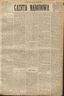 Gazeta Narodowa. 1872, nr 314