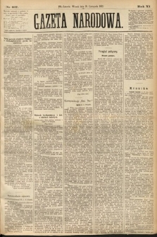 Gazeta Narodowa. 1872, nr 317